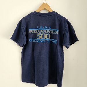 Vintage Players Racing Team Shirt Medium Indianapolis 500 1995